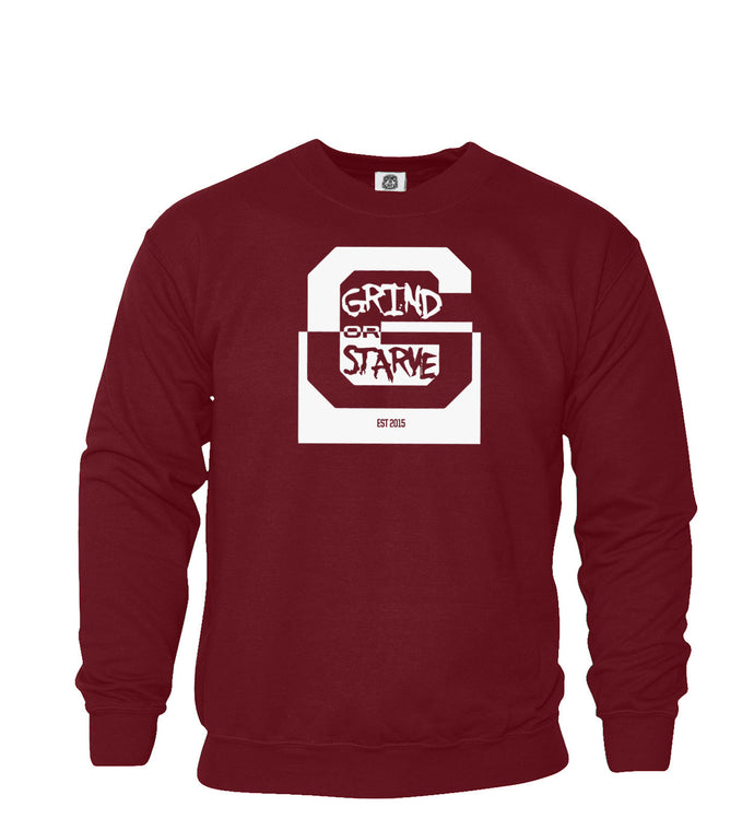 G-Style Sweatshirt - Burgundy