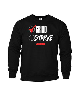 Grind-Check Sweatshirt - Black