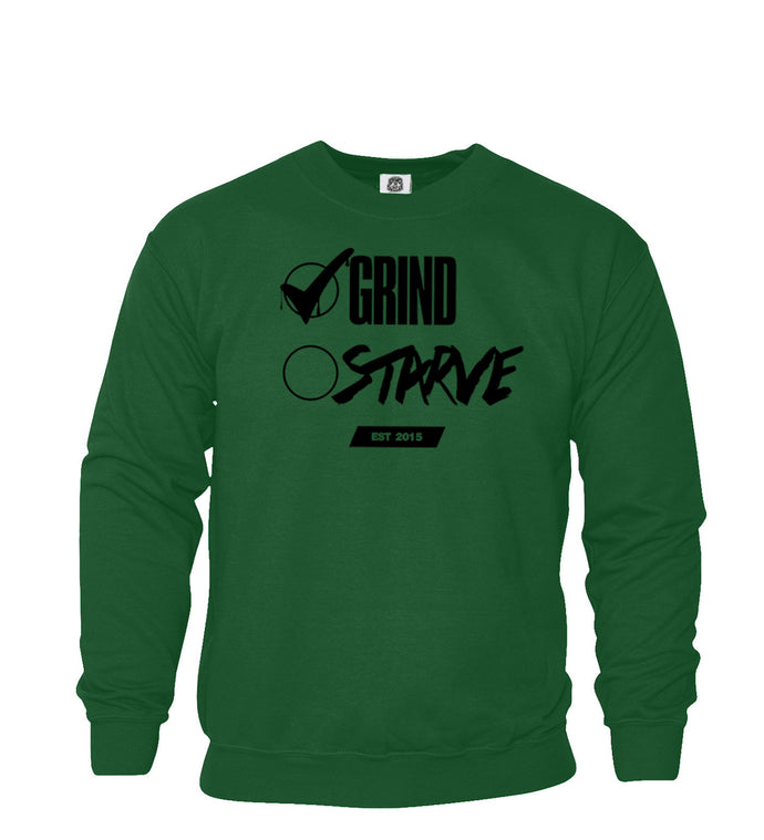 Grind-Check Sweatshirt - Green