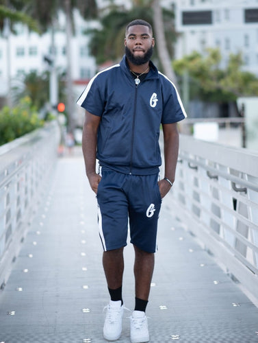 Designer G Classic 2PC Shorts - Track Suit