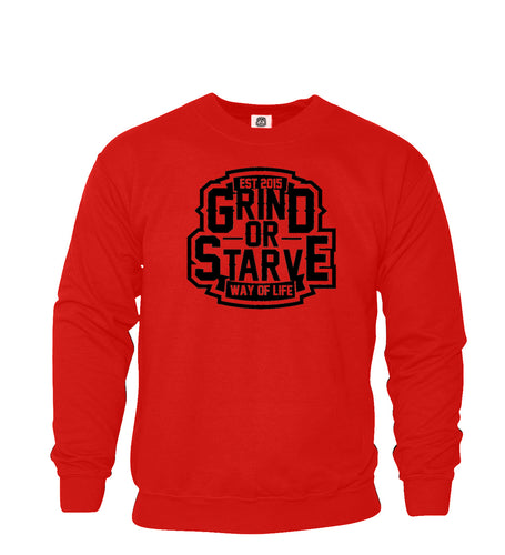 Traditional Sweatshirt - Red