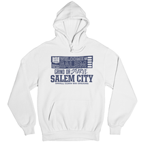 Load image into Gallery viewer, &quot;Welcome to Salem&quot; Hoodie - Grind or Starve