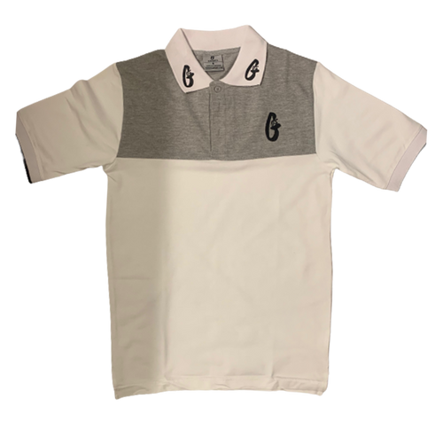 GOS Designer G Polo Shirt - Grey